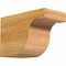 Ekena Millwork Del Monte Rough Sawn Rafter Tail, Western Red Cedar, 6"W x 8"H x 12"L RFT06X08X12DEL00RWR - alternate 1